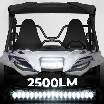 1 бр. Качулка лъжичка светлина предна спомагателна спот светлина пластмасови аксесоари за кола за Yamaha RMAX2 / RMAX4 1000 2021-2023