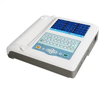 12-канална ЕКГ машина за медицински, електрокардиограф 12 извода