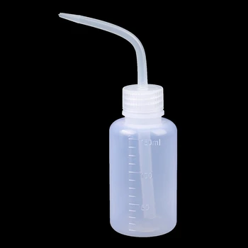 150ml Wash Clear White Plastic Green Soap Lab Wash Squeeze Diffuser Bottle Non-Spray Bottle