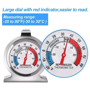 2X хладилник фризер термометър серия голям циферблат термометър температура термометър за хладилник фризер