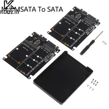 60Gbps към M2 NGFF SATA SSD MSATA SSD адаптер MSATA към SATA M.2 NGFF към SATA твърд диск адаптер съвет
