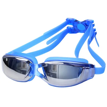 Anti Fog UV слънцезащита Мъже Жени Очила за плуване Професионални галванични водоустойчиви очила за плуване