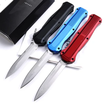 BM3300 MT нож OTF къмпинг ловни ножове на открито самозащита EDC инструмент оцеляване сгъваем автоматично D2 стомана джобно острие