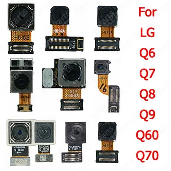Front Back View Backside Big Camera Module For LG Q6 Q7 Q8 Q9 Q60 Q70 Selfie Rear Camera Flex резервни части