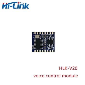 Hi-Link AI интелигентен офлайн модул за разпознаване на глас аудио интернет на нещата IOT модул за гласово управление HLK-V20