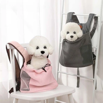 Pet Cat Carrier Bags Дишаща външна Pet превозвачи Малък куче котка раница мода пътуване Pet чанта транспорт кученце превозвач