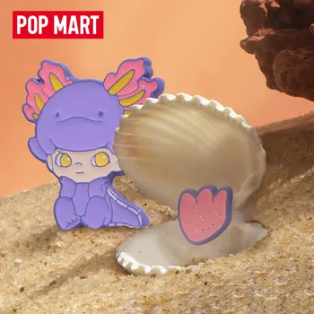 Pop Mart Dimoo аквариум серия значка сляпа чанта играчки и хобита Kawaii действие аниме мистерия фигура изненада кутия рожден ден