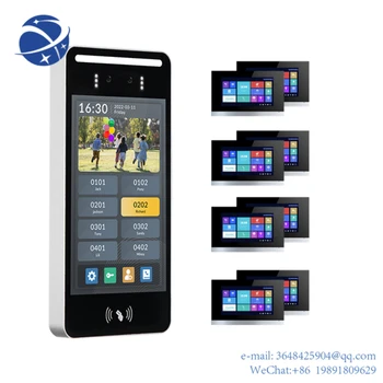 YYHC Безжичен телефон за видео врати с магнитно заключване на вратите Multi Apartment Video Door Phone Домофонна система с контрол на достъпа