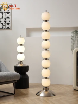 датски дизайн домати на пръчки подова лампа топла атмосфера изкуство декоративна стойка светлини хол дивани декор спалня проучване