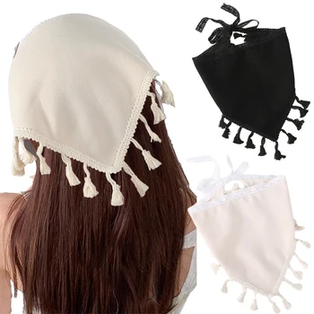 Зимни реколта плаж бандана коса шал мода ленти за глава за жени момиче празник снимка ленти за коса ленти за коса аксесоари за коса