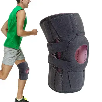 Коляно подкрепа скоба удобни спортни коляното скоба с пролетта шок абсорбция коляното подложка за спорт баскетбол танц тенис