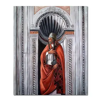 маслена живопис модерен Sixtus II Сандро Ботичели Ръчно рисуван Високо качество