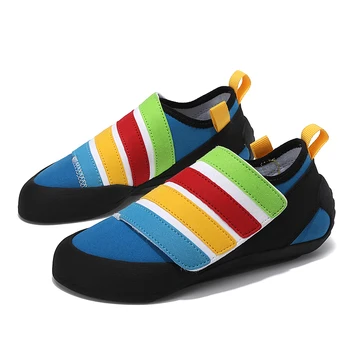 Нови детски обувки за катерене Вътрешни и външни тренировъчни спортни обувки Професионални обувки за състезания по катерене Детски обувки