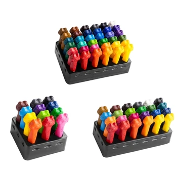 Оцветяване моливи за деца триъгълници деца миещи се за малки деца