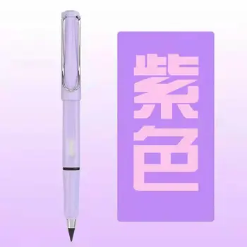 Плътен цвят лилав безкрайност молив за студент писане молив училищни пособия
