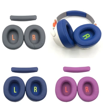 Подмяна на подложки за уши Възглавница за уши Лента за глава за JR460NC слушалки над ухото