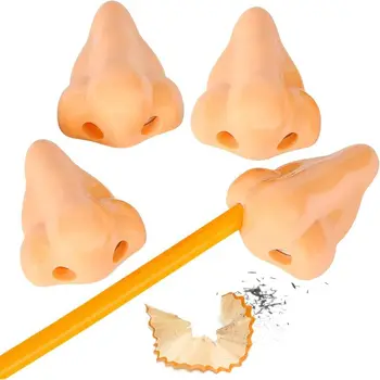 Творчески острилки за нос Смешни инструменти за рязане на моливи Училищни пособия Студентски канцеларски материали Класна стая Учител Награди подарък