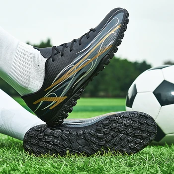 Футзал футболни обувки качествени футболни обувки Ourdoor Cleats на едро футболни тренировъчни маратонки TFAG Унисекс нови chuteiras мъже
