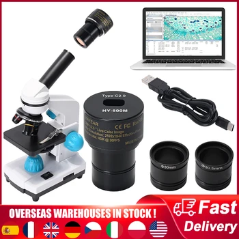 5MP цифров електронен окуляр CMOS микроскопска камера USB2.0 безплатен драйвер Microvopio камера типC микроскопия микроскопски очен